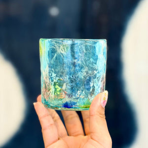 波の花　ロックグラス