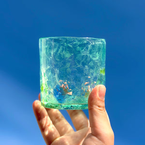 波の花　ロックグラス